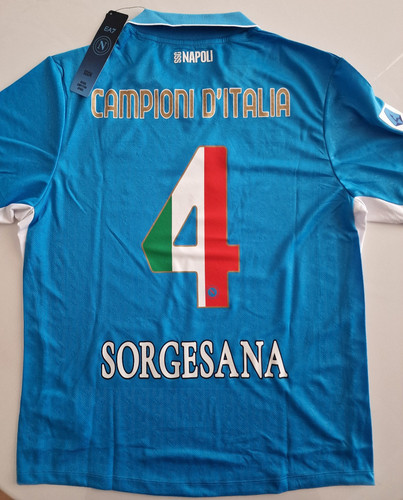 Napoli shirt home jersey ea7 - napoli,