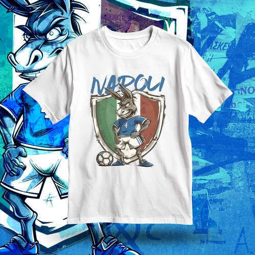 Shirt napoli campione - t-shirt,